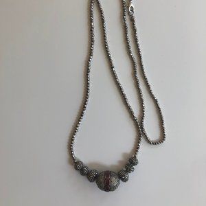 Roni Blanshay Swarovski Crystal Necklace 38"